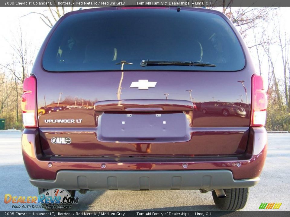 2008 Chevrolet Uplander LT Bordeaux Red Metallic / Medium Gray Photo #5
