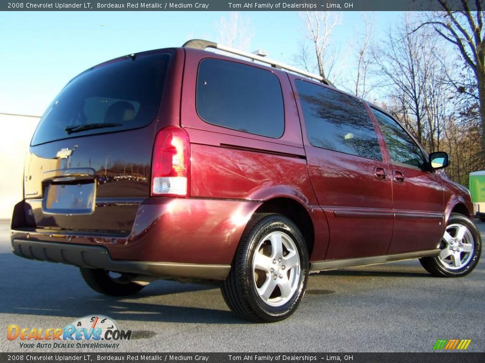 2008 Chevrolet Uplander LT Bordeaux Red Metallic / Medium Gray Photo #6