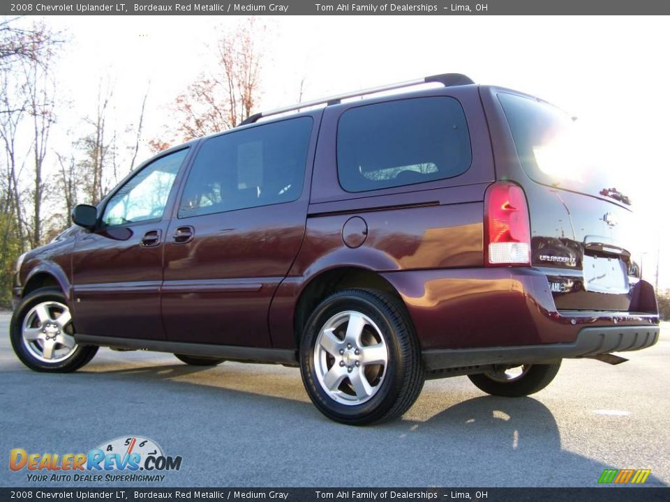 2008 Chevrolet Uplander LT Bordeaux Red Metallic / Medium Gray Photo #8