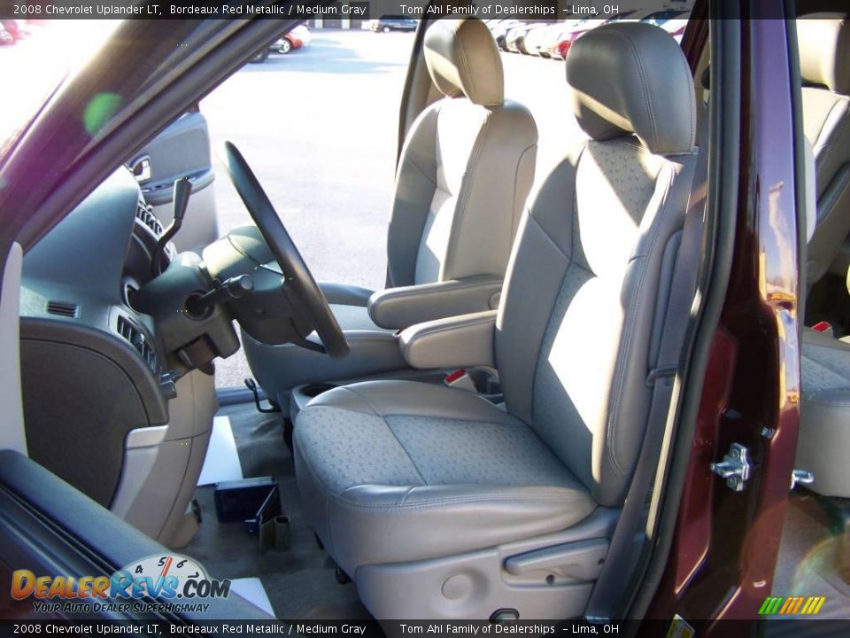 2008 Chevrolet Uplander LT Bordeaux Red Metallic / Medium Gray Photo #9