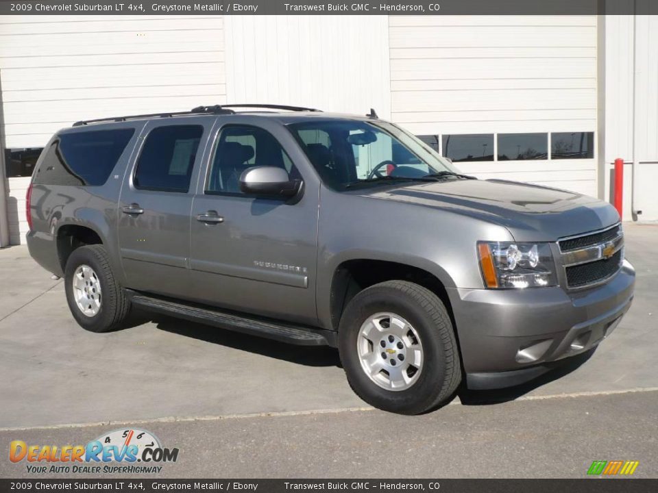 2009 Chevrolet Suburban LT 4x4 Greystone Metallic / Ebony Photo #1