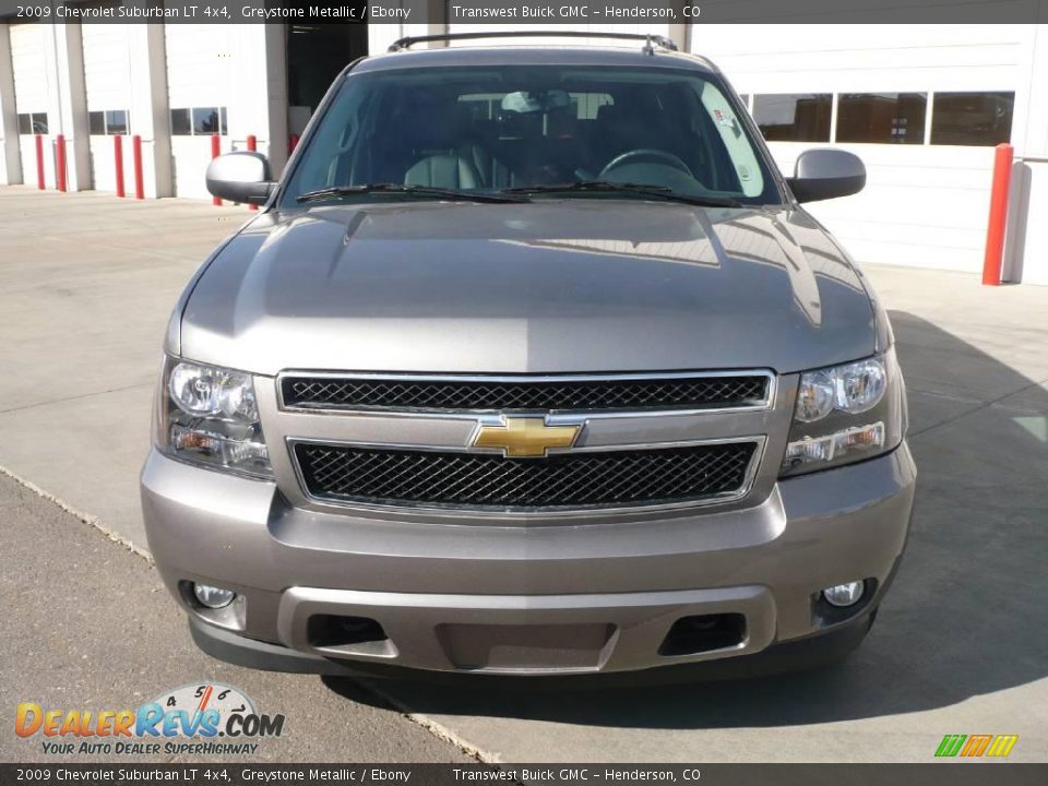 2009 Chevrolet Suburban LT 4x4 Greystone Metallic / Ebony Photo #2