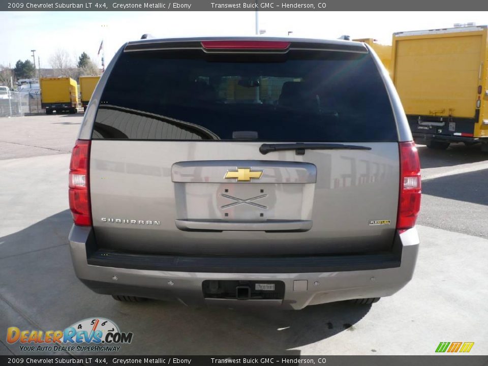 2009 Chevrolet Suburban LT 4x4 Greystone Metallic / Ebony Photo #5