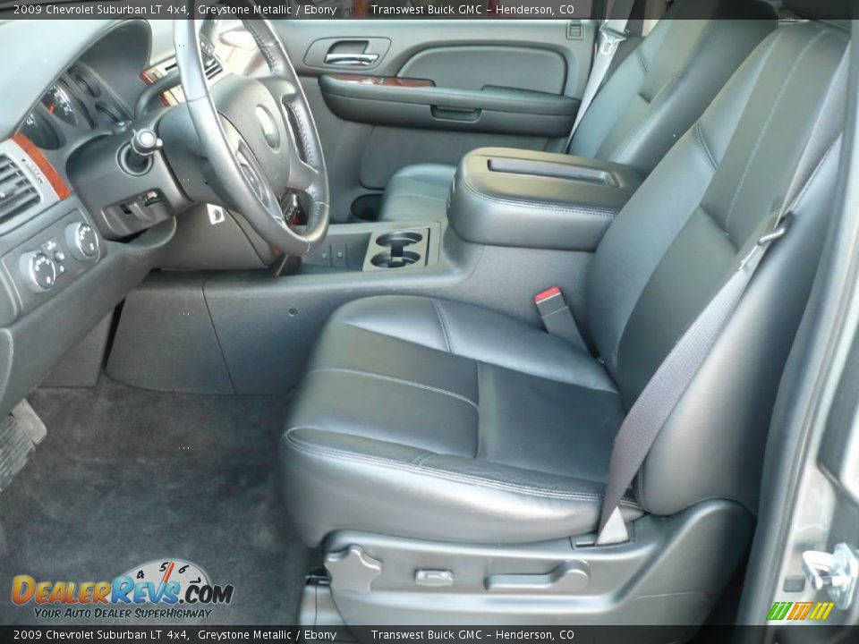 2009 Chevrolet Suburban LT 4x4 Greystone Metallic / Ebony Photo #9