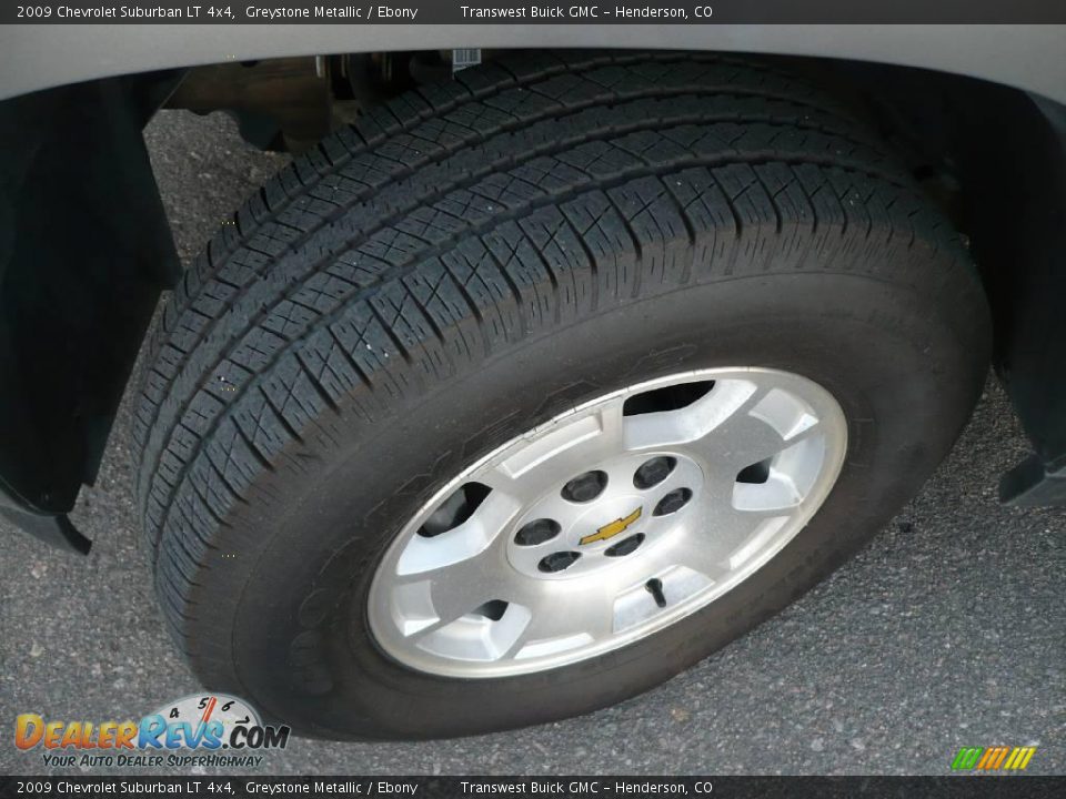 2009 Chevrolet Suburban LT 4x4 Greystone Metallic / Ebony Photo #23