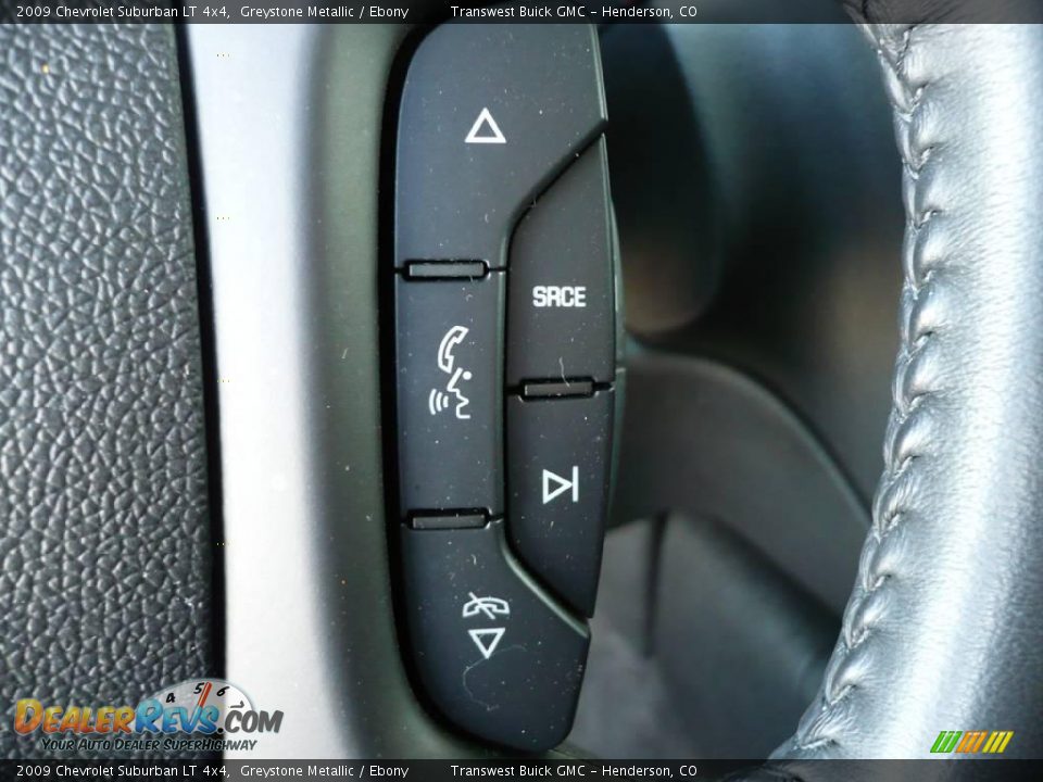 2009 Chevrolet Suburban LT 4x4 Greystone Metallic / Ebony Photo #27