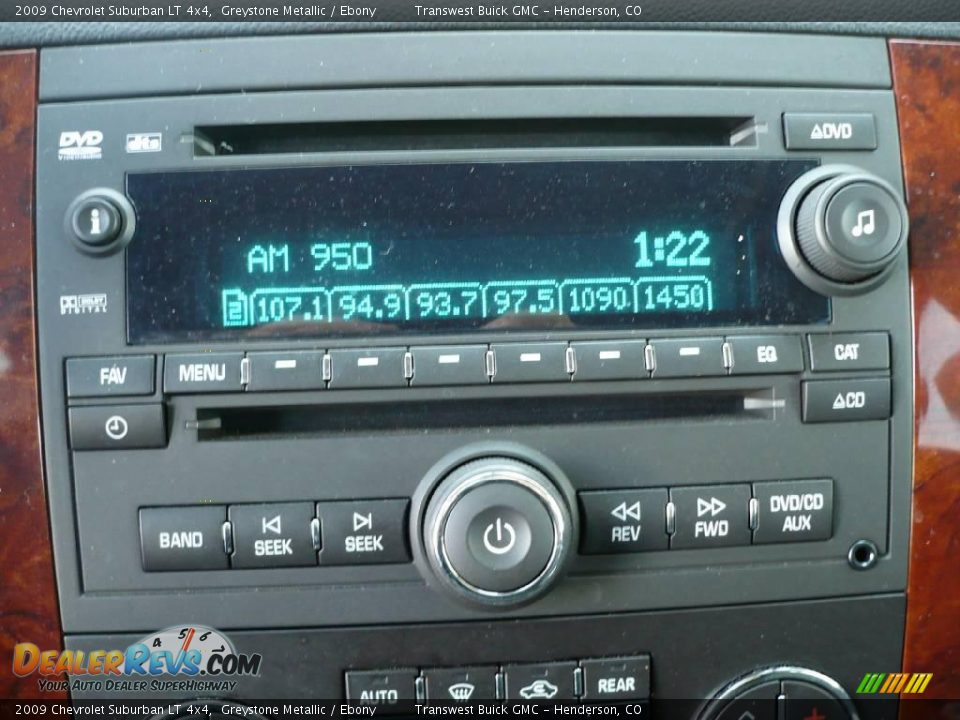 2009 Chevrolet Suburban LT 4x4 Greystone Metallic / Ebony Photo #30
