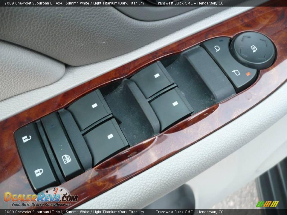 2009 Chevrolet Suburban LT 4x4 Summit White / Light Titanium/Dark Titanium Photo #8