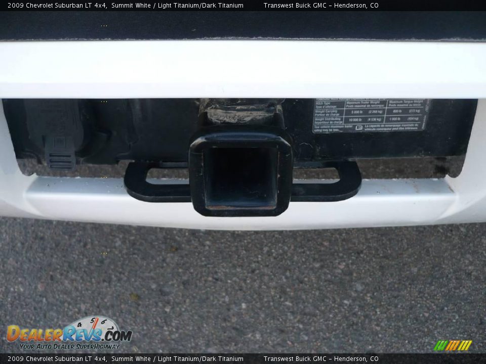 2009 Chevrolet Suburban LT 4x4 Summit White / Light Titanium/Dark Titanium Photo #12