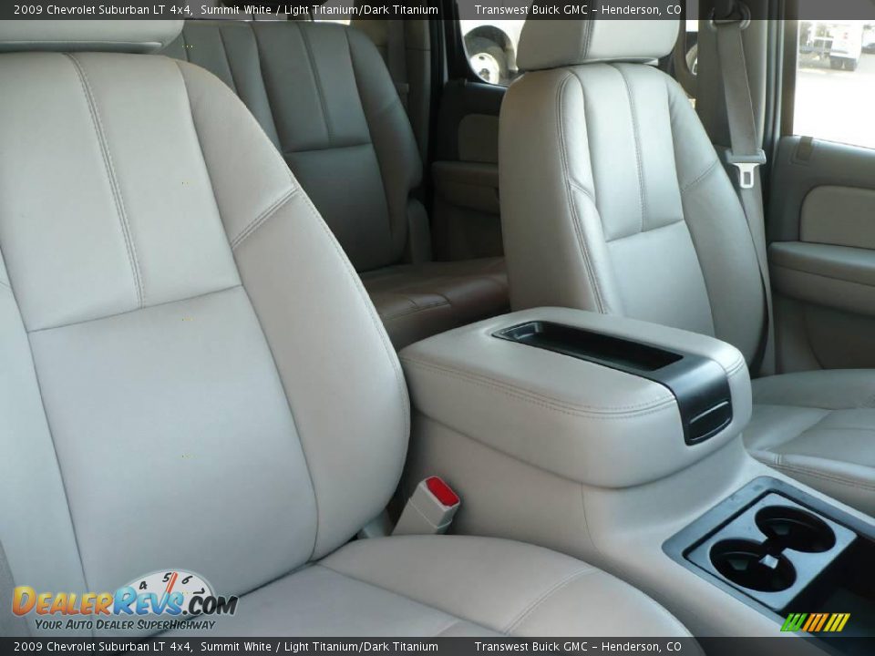 2009 Chevrolet Suburban LT 4x4 Summit White / Light Titanium/Dark Titanium Photo #15