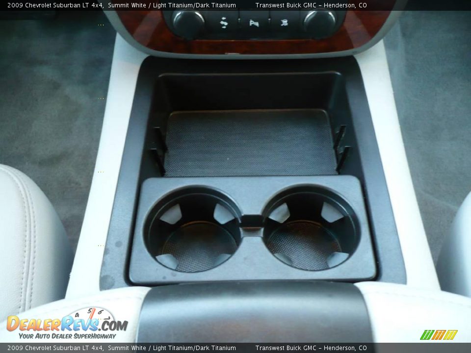 2009 Chevrolet Suburban LT 4x4 Summit White / Light Titanium/Dark Titanium Photo #20