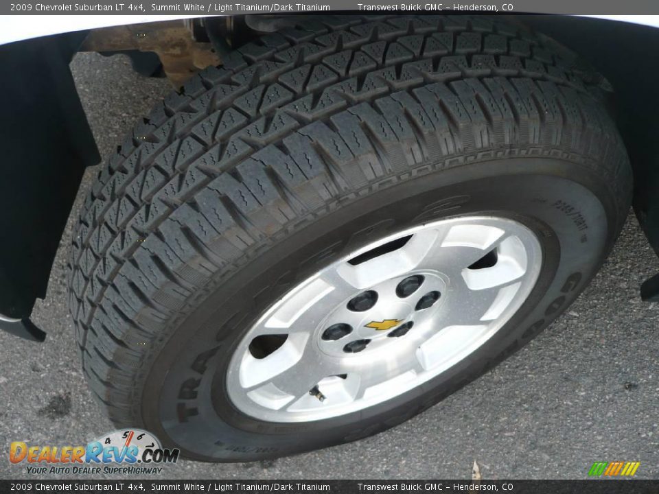 2009 Chevrolet Suburban LT 4x4 Summit White / Light Titanium/Dark Titanium Photo #22
