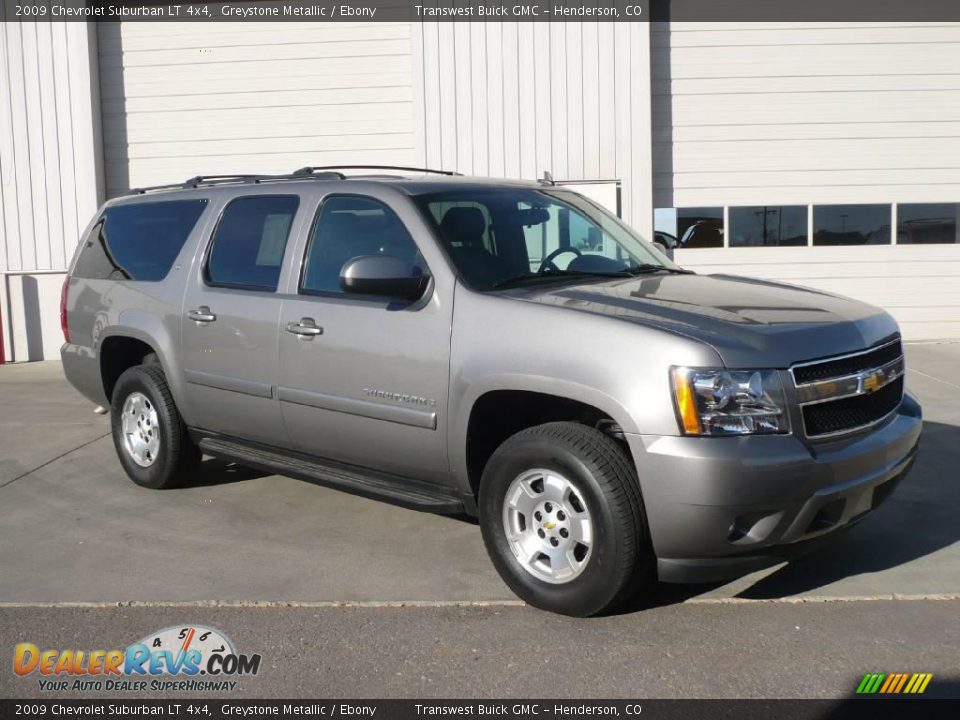 2009 Chevrolet Suburban LT 4x4 Greystone Metallic / Ebony Photo #1