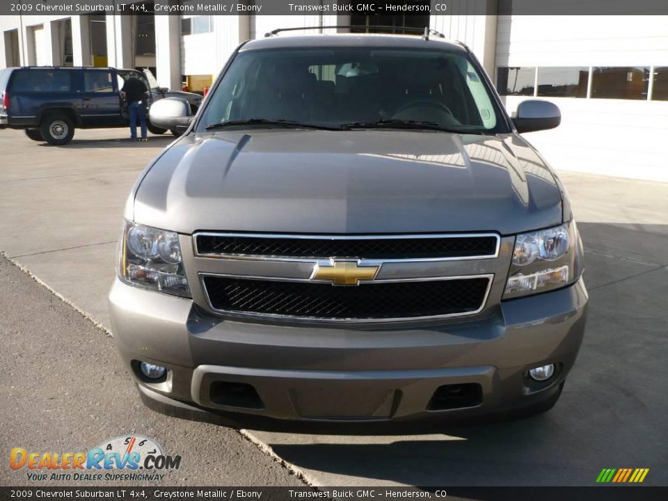 2009 Chevrolet Suburban LT 4x4 Greystone Metallic / Ebony Photo #2