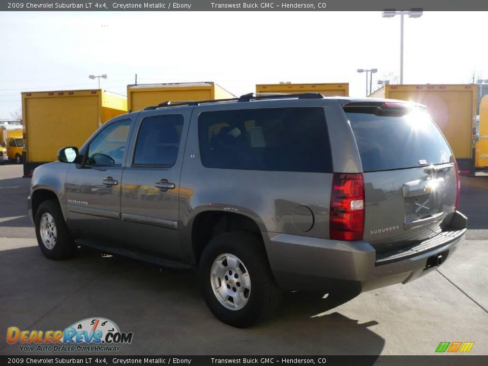 2009 Chevrolet Suburban LT 4x4 Greystone Metallic / Ebony Photo #4