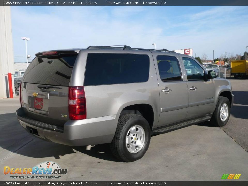 2009 Chevrolet Suburban LT 4x4 Greystone Metallic / Ebony Photo #6