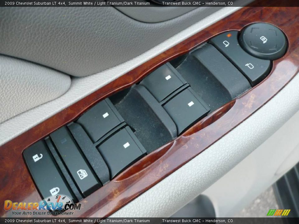 2009 Chevrolet Suburban LT 4x4 Summit White / Light Titanium/Dark Titanium Photo #8