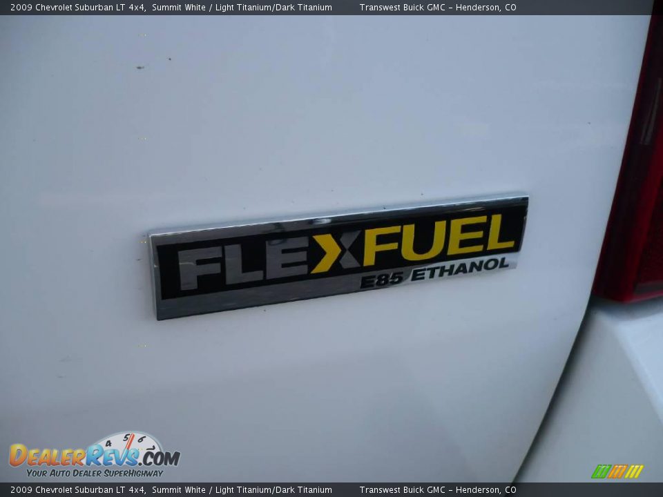 2009 Chevrolet Suburban LT 4x4 Summit White / Light Titanium/Dark Titanium Photo #13