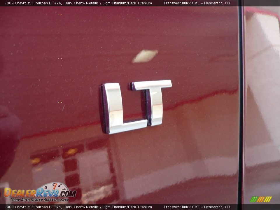 2009 Chevrolet Suburban LT 4x4 Dark Cherry Metallic / Light Titanium/Dark Titanium Photo #13