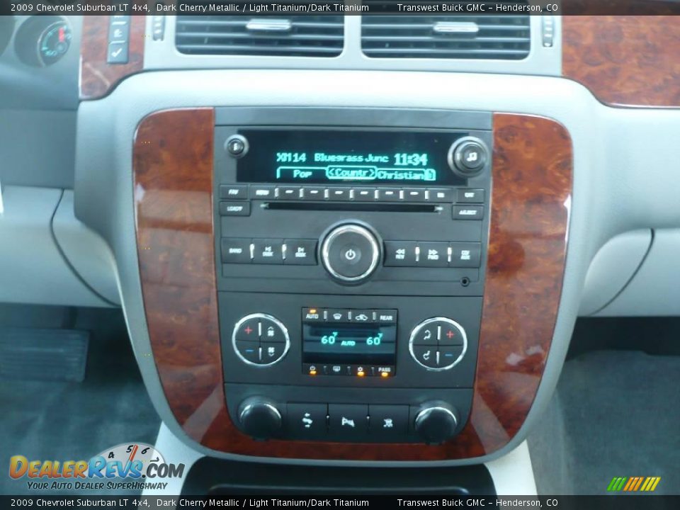 2009 Chevrolet Suburban LT 4x4 Dark Cherry Metallic / Light Titanium/Dark Titanium Photo #18