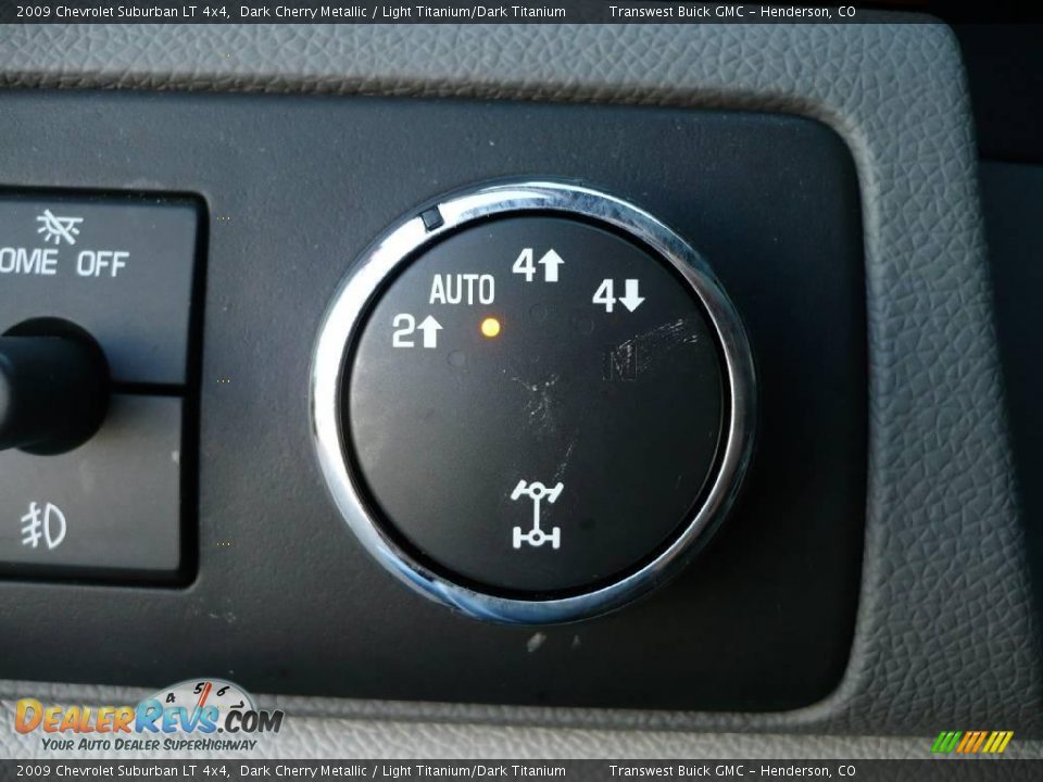 2009 Chevrolet Suburban LT 4x4 Dark Cherry Metallic / Light Titanium/Dark Titanium Photo #23
