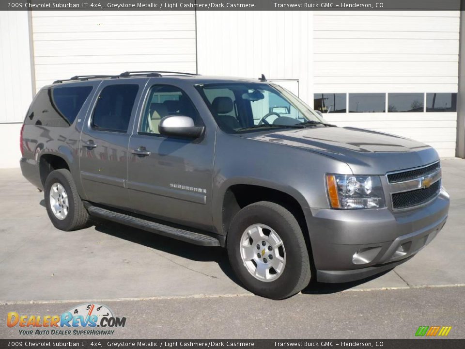 2009 Chevrolet Suburban LT 4x4 Greystone Metallic / Light Cashmere/Dark Cashmere Photo #1