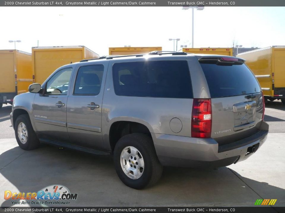 2009 Chevrolet Suburban LT 4x4 Greystone Metallic / Light Cashmere/Dark Cashmere Photo #4