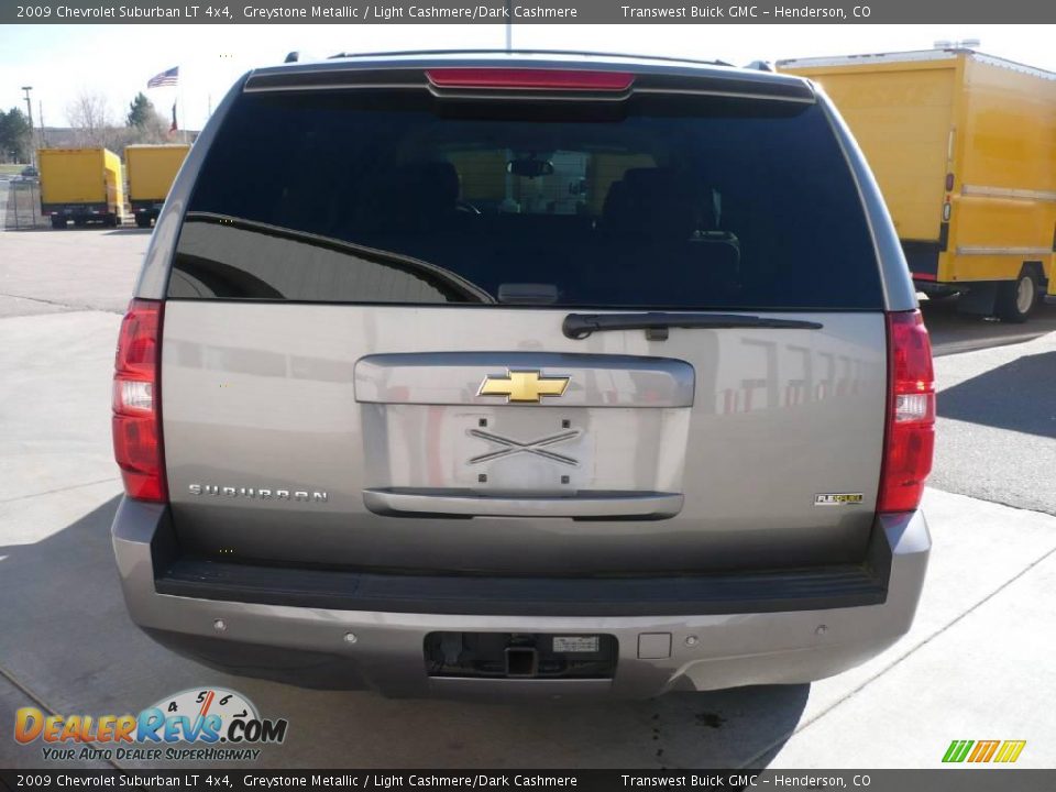2009 Chevrolet Suburban LT 4x4 Greystone Metallic / Light Cashmere/Dark Cashmere Photo #5