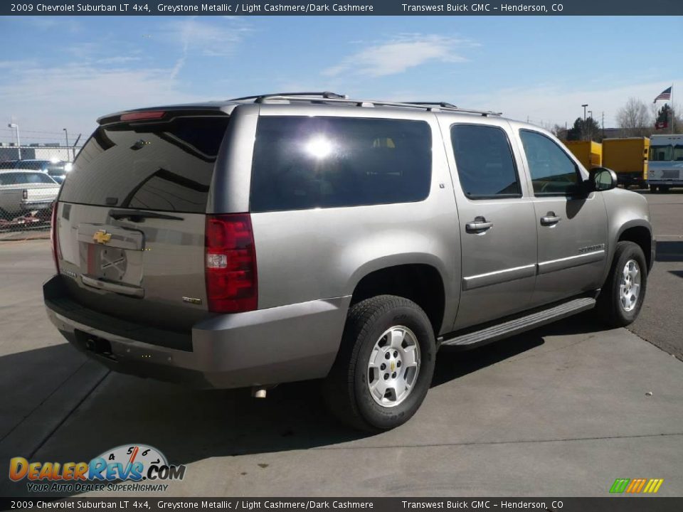 2009 Chevrolet Suburban LT 4x4 Greystone Metallic / Light Cashmere/Dark Cashmere Photo #6