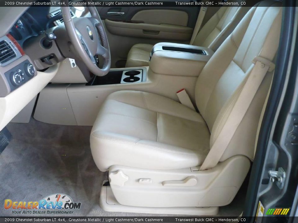 2009 Chevrolet Suburban LT 4x4 Greystone Metallic / Light Cashmere/Dark Cashmere Photo #9