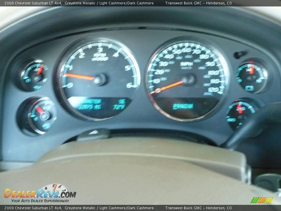 2009 Chevrolet Suburban LT 4x4 Greystone Metallic / Light Cashmere/Dark Cashmere Photo #18
