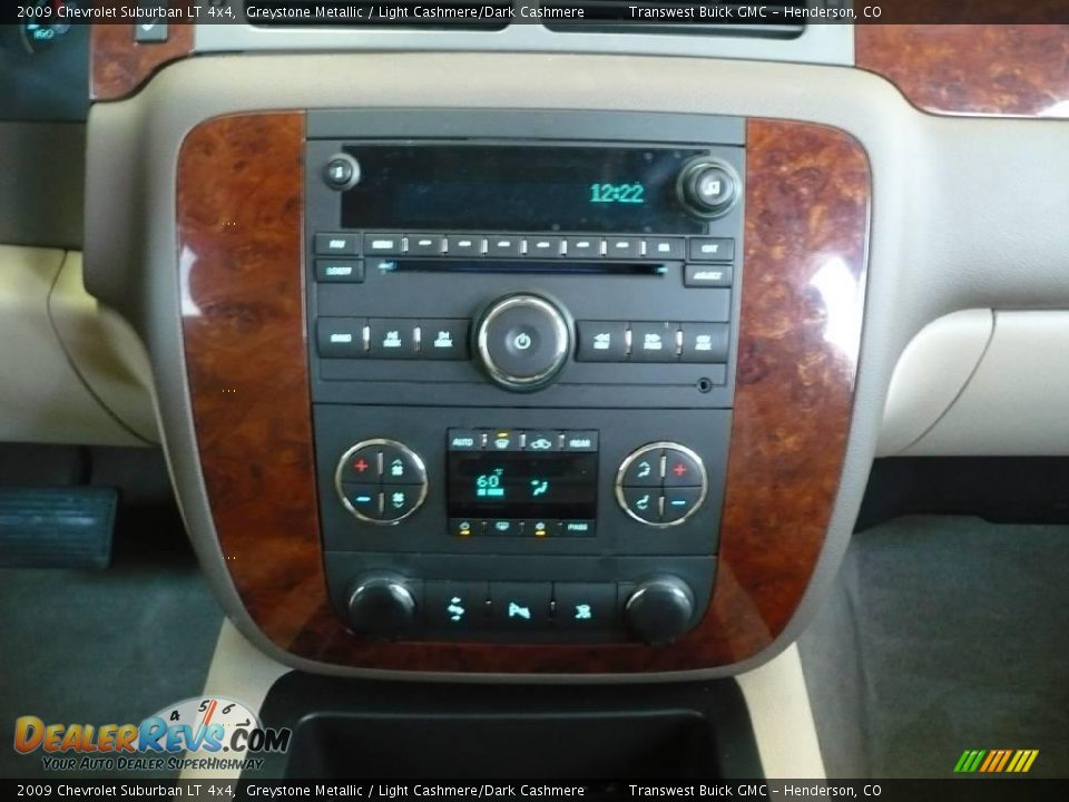 2009 Chevrolet Suburban LT 4x4 Greystone Metallic / Light Cashmere/Dark Cashmere Photo #19