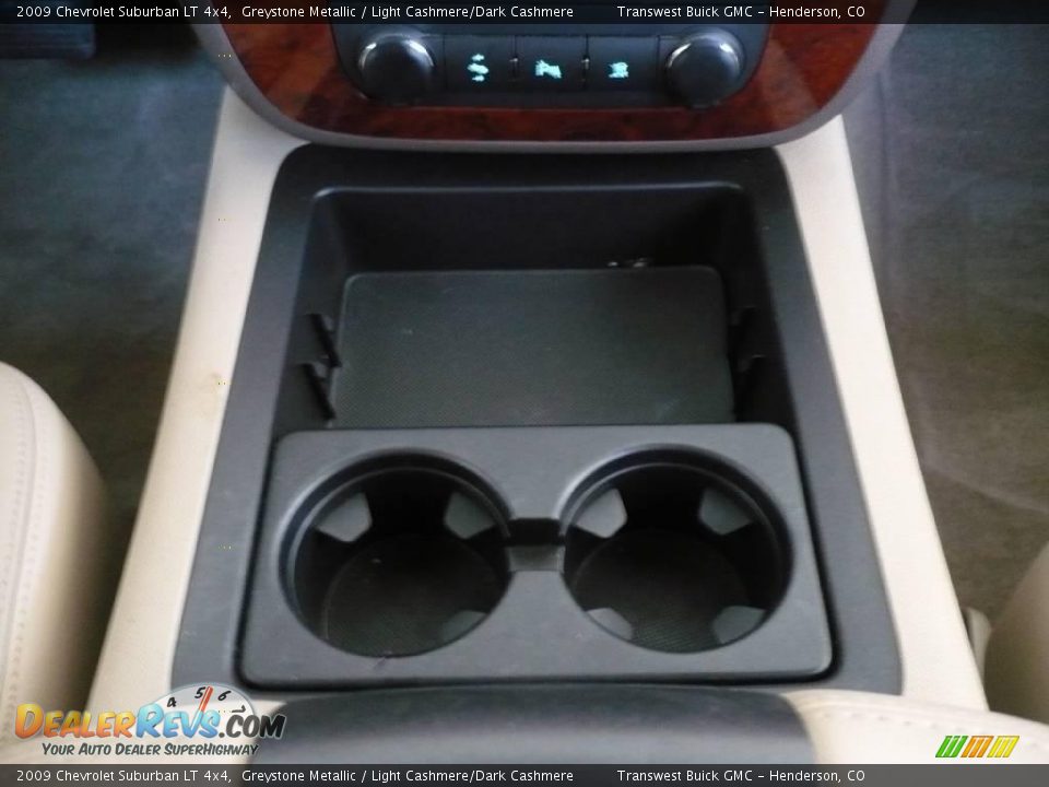 2009 Chevrolet Suburban LT 4x4 Greystone Metallic / Light Cashmere/Dark Cashmere Photo #20