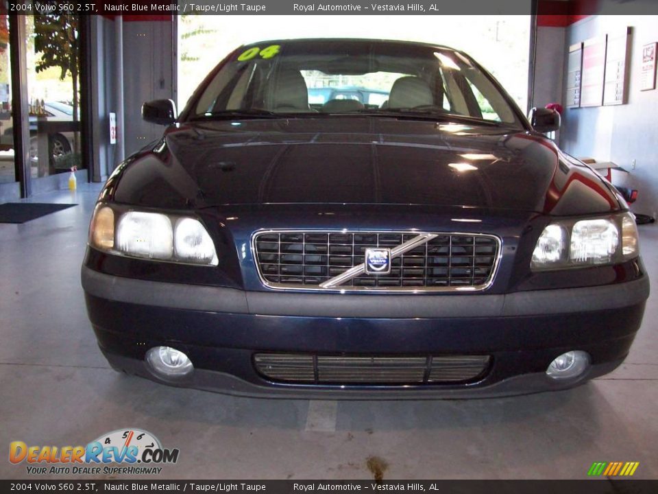 2004 Volvo S60 2.5T Nautic Blue Metallic / Taupe/Light Taupe Photo #2