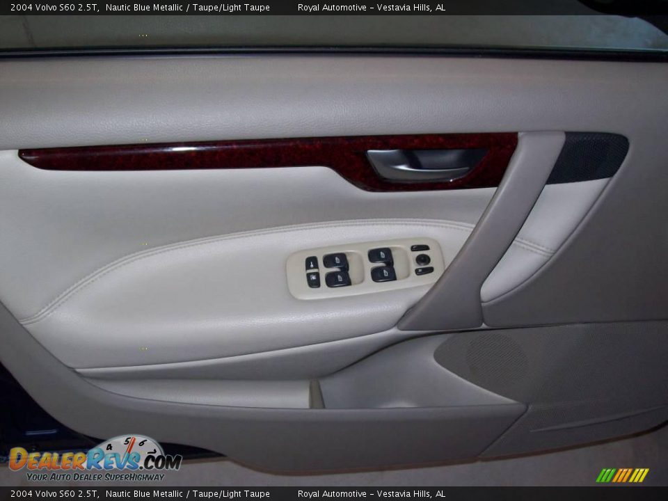 2004 Volvo S60 2.5T Nautic Blue Metallic / Taupe/Light Taupe Photo #7
