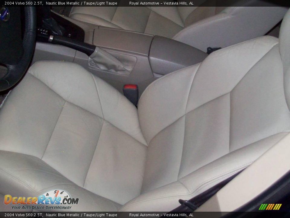 2004 Volvo S60 2.5T Nautic Blue Metallic / Taupe/Light Taupe Photo #9