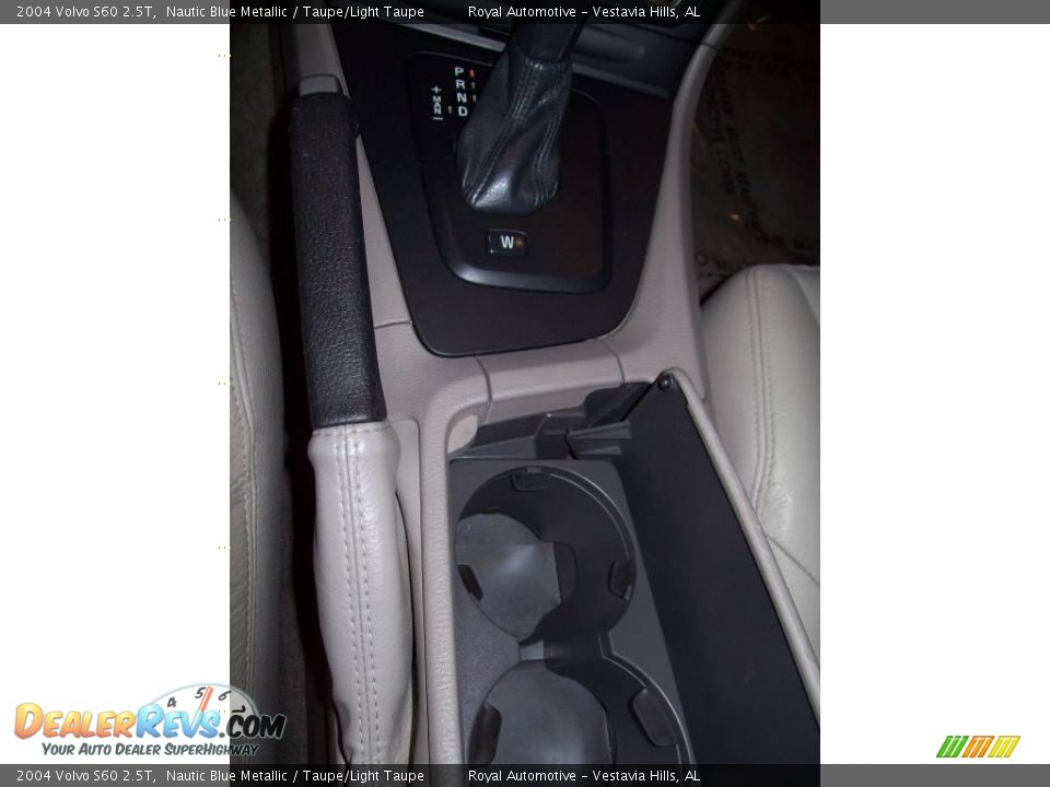 2004 Volvo S60 2.5T Nautic Blue Metallic / Taupe/Light Taupe Photo #13