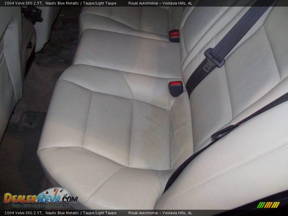 2004 Volvo S60 2.5T Nautic Blue Metallic / Taupe/Light Taupe Photo #17