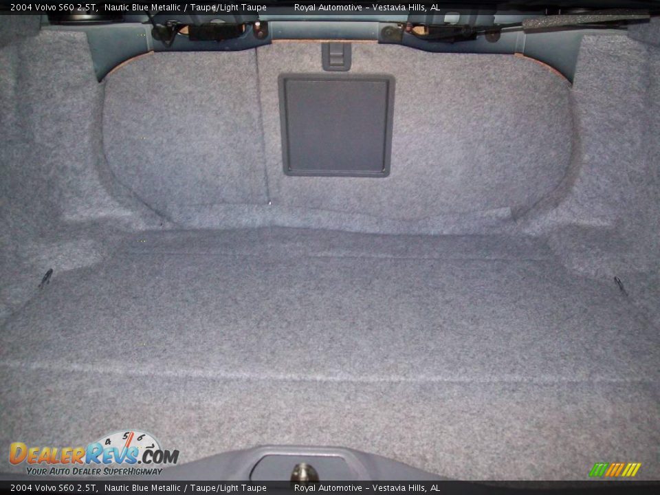 2004 Volvo S60 2.5T Nautic Blue Metallic / Taupe/Light Taupe Photo #19