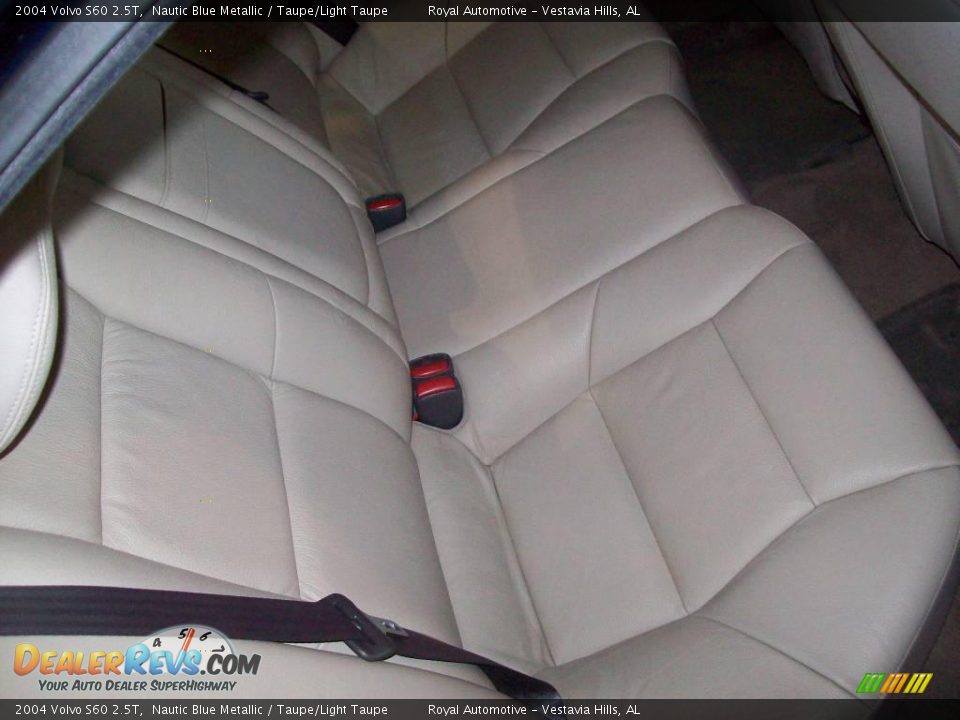 2004 Volvo S60 2.5T Nautic Blue Metallic / Taupe/Light Taupe Photo #21