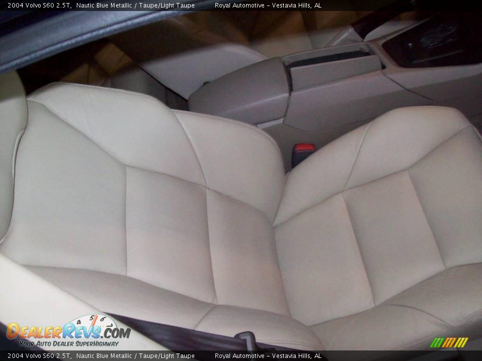 2004 Volvo S60 2.5T Nautic Blue Metallic / Taupe/Light Taupe Photo #24