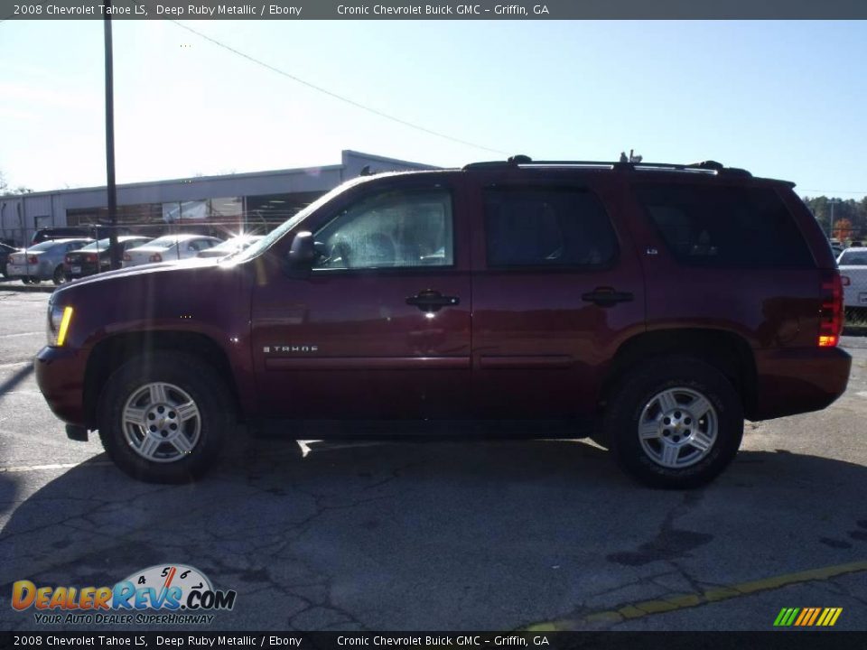 2008 Chevrolet Tahoe LS Deep Ruby Metallic / Ebony Photo #2