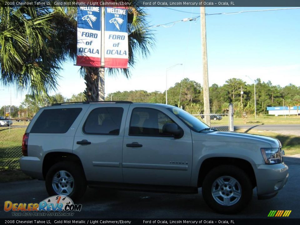 2008 Chevrolet Tahoe LS Gold Mist Metallic / Light Cashmere/Ebony Photo #2