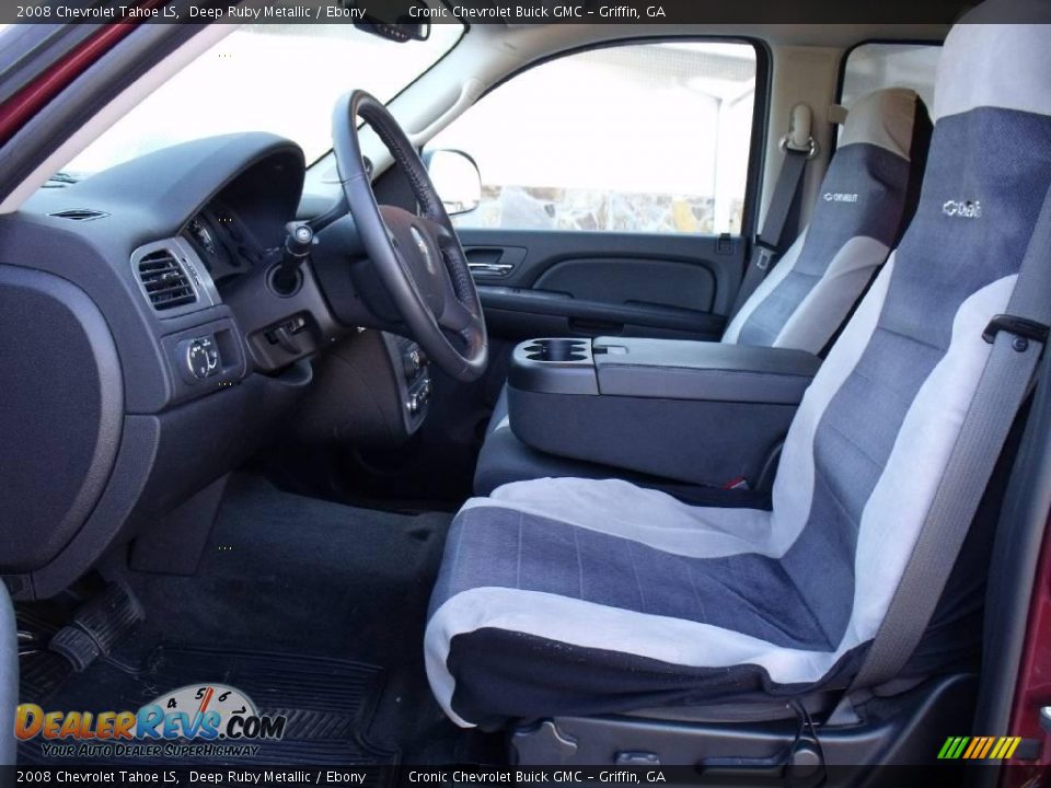2008 Chevrolet Tahoe LS Deep Ruby Metallic / Ebony Photo #9