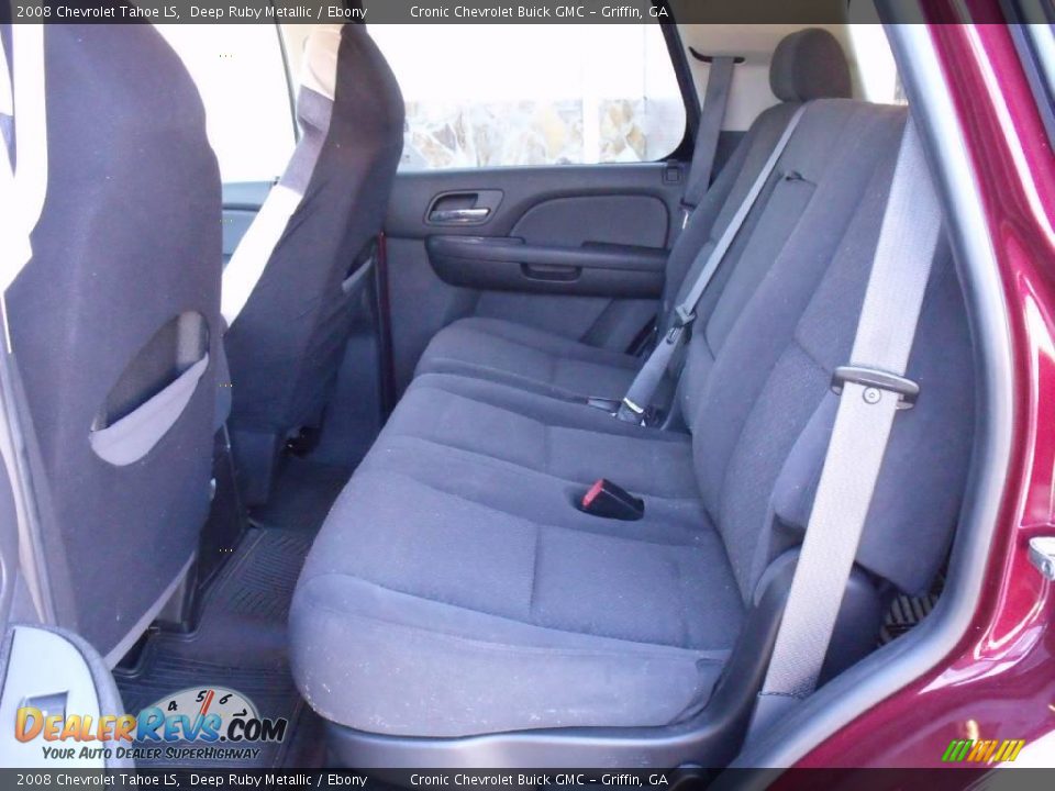 2008 Chevrolet Tahoe LS Deep Ruby Metallic / Ebony Photo #12