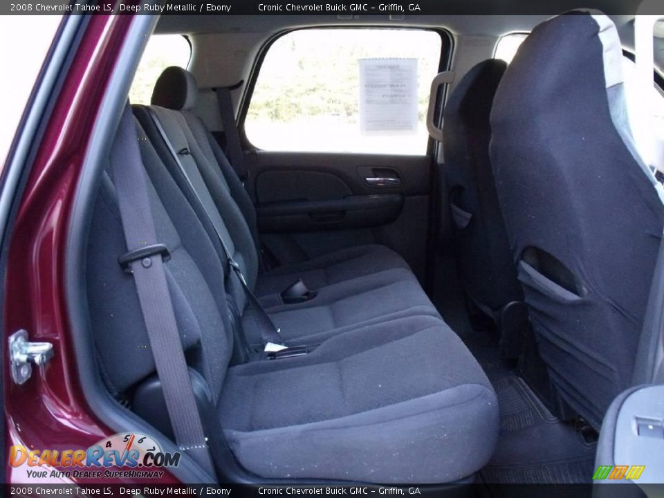 2008 Chevrolet Tahoe LS Deep Ruby Metallic / Ebony Photo #15