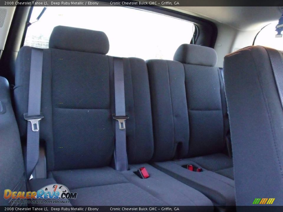2008 Chevrolet Tahoe LS Deep Ruby Metallic / Ebony Photo #16