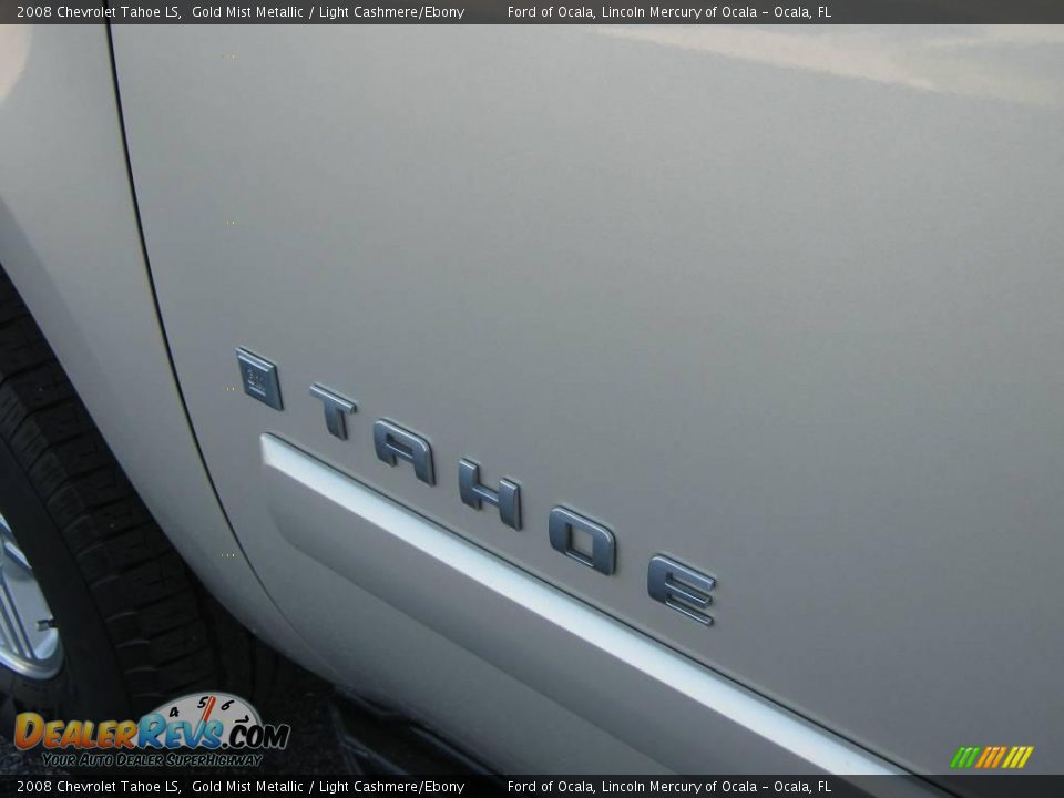 2008 Chevrolet Tahoe LS Gold Mist Metallic / Light Cashmere/Ebony Photo #13