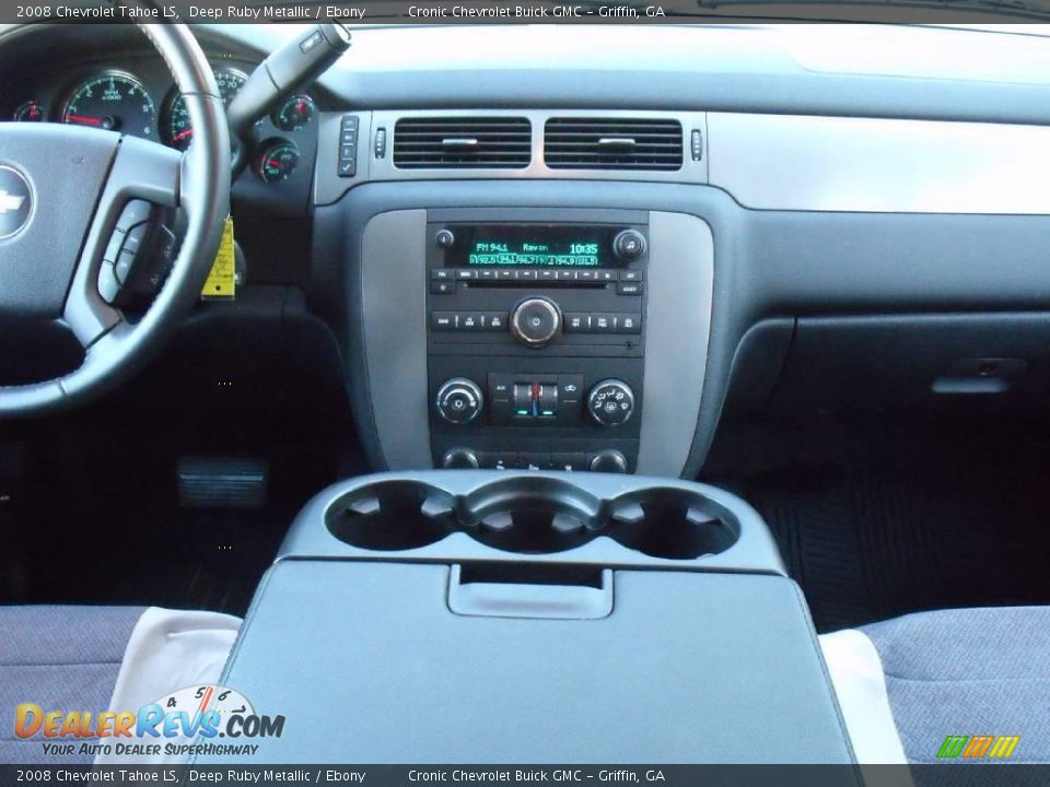 2008 Chevrolet Tahoe LS Deep Ruby Metallic / Ebony Photo #19