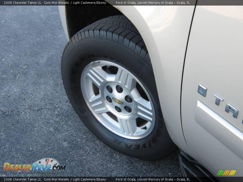 2008 Chevrolet Tahoe LS Gold Mist Metallic / Light Cashmere/Ebony Photo #14